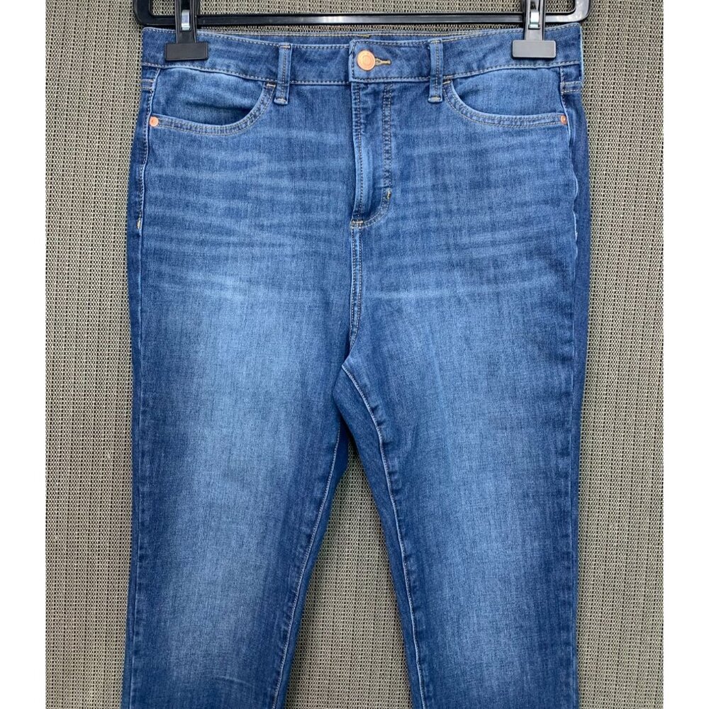 Lauren Conrad Womens Size 12 Blue Skinny Fit Denim Jeans - Picture 9 of 10